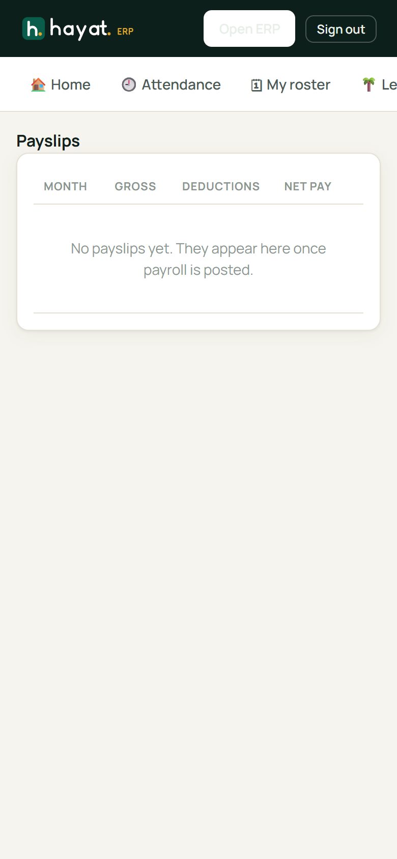 Payslips